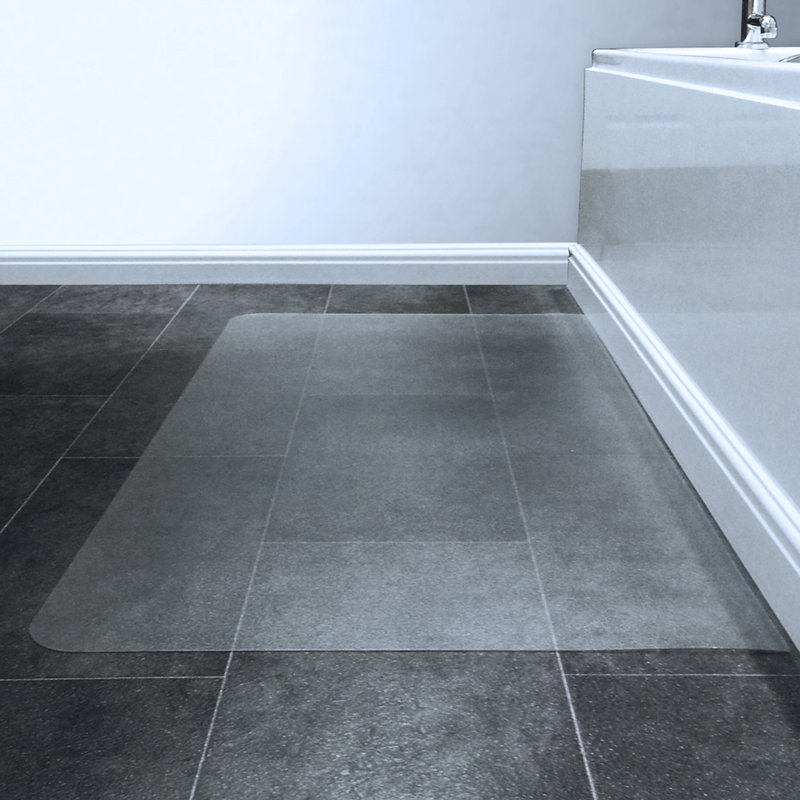 Floortex Hometex Anti Microbial Vinyl Bathroom Plastic Vinyl 2 Piece Bath Rug Set Wayfair