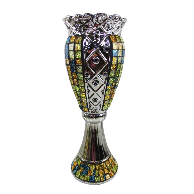 Dolce Mela Tall Decorative Vase Wayfair