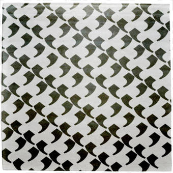 Modern Rugs Punyelroo E Signature Hand Tufted Wool Yellow Area Rug Wayfair