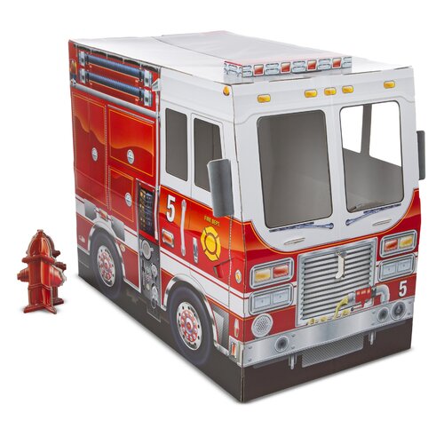 fire truck playhouse outdoor