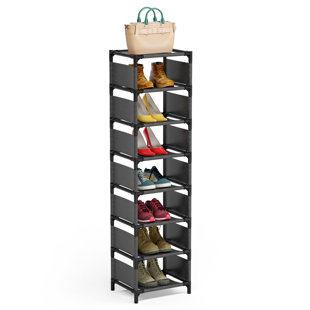 narrow shoe shelf