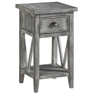 Taber End Table With Storage by August Grove Today Only Sale