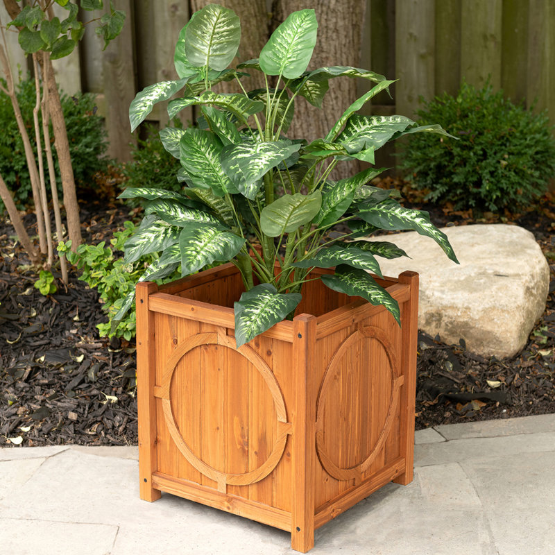 Leisure Season Decorative Planters Cypress Planter Box Wayfair
