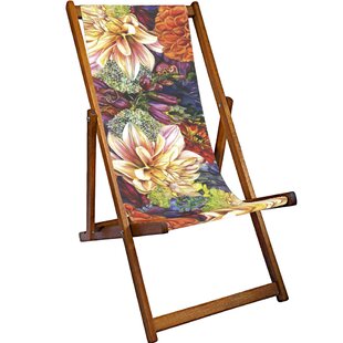 Moe Reclining Deck Chair By World Menagerie
