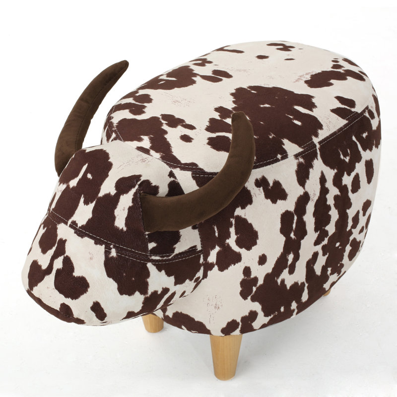 Anahi Cow Ottoman & Reviews AllModern