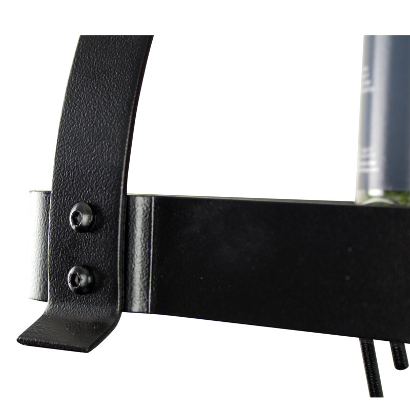 Symple Stuff One Piece Rim Bookshelf Wall Mounted Pot Rack
