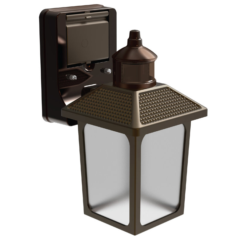 Ge Led Black 1 Bulb 11 81 H Outdoor Wall Lantern Dusk To Dawn Bulb 11 81 H Outdoor Wall Lantern Dusk
