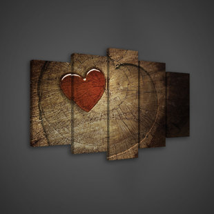 Leinwandbilder Rote Herzen Wayfair De