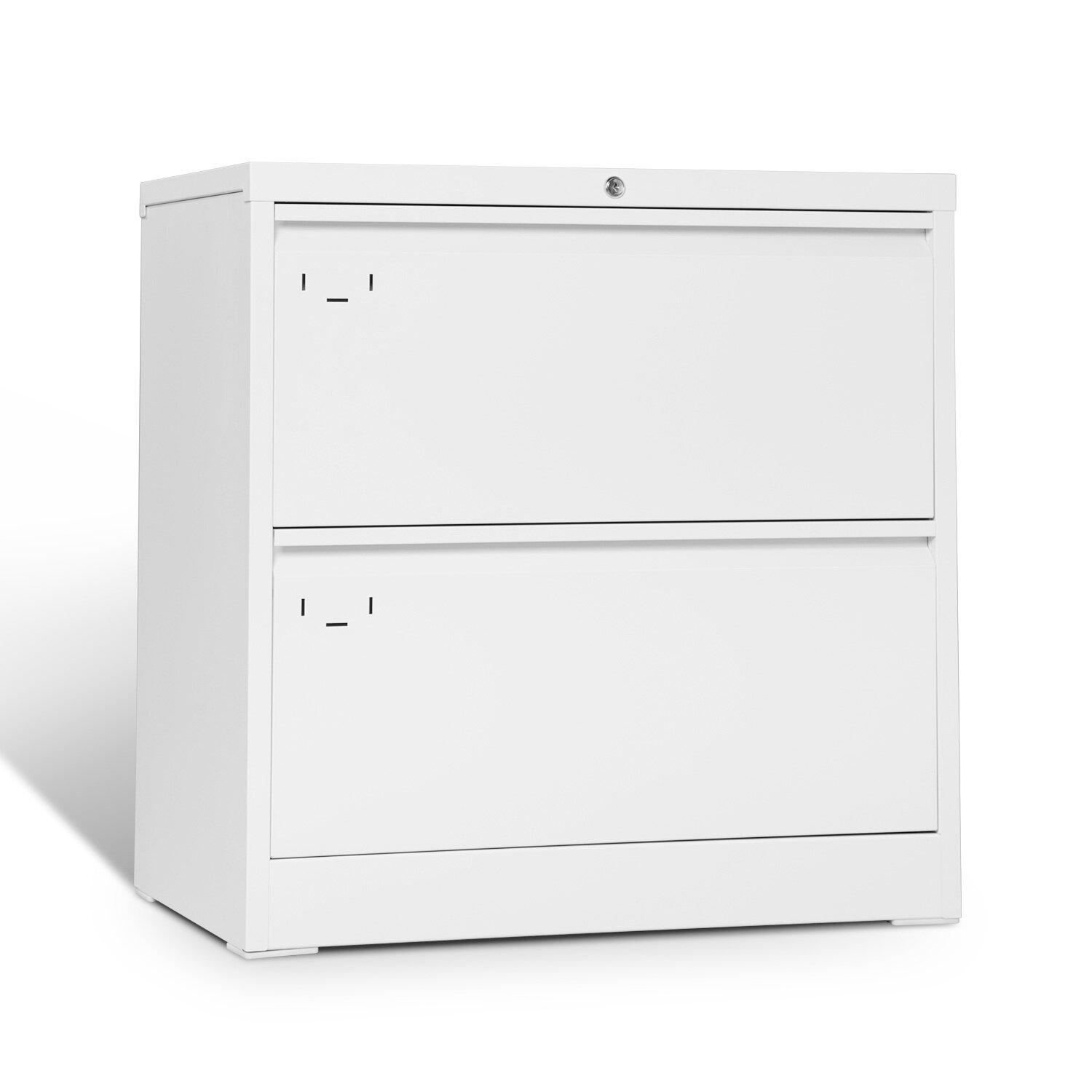 Inbox Zero 2 Drawer Lateral File Cabinet Black Wayfair Ca