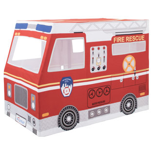 little tikes inflatable fire station playhouse