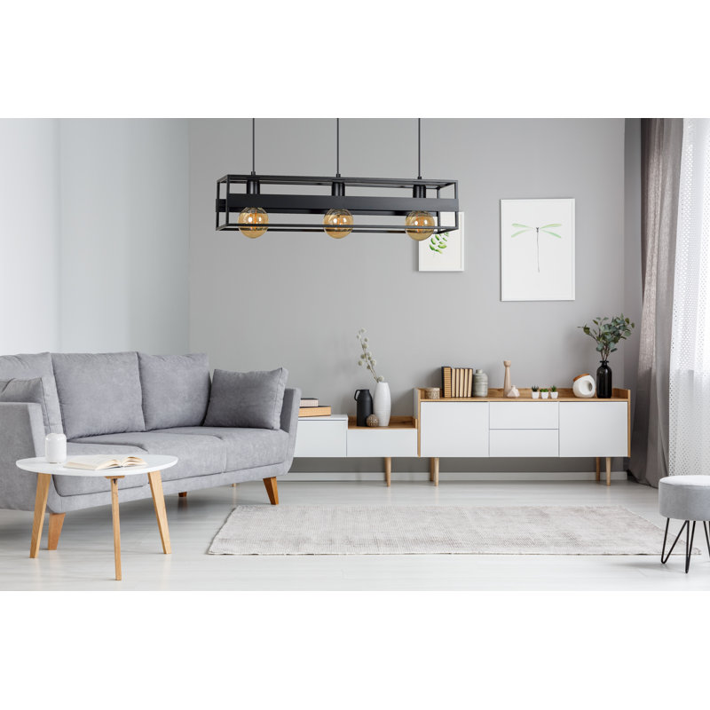Mercury Row Oakdale 3 Light Kitchen Island Pendant Wayfair Co Uk