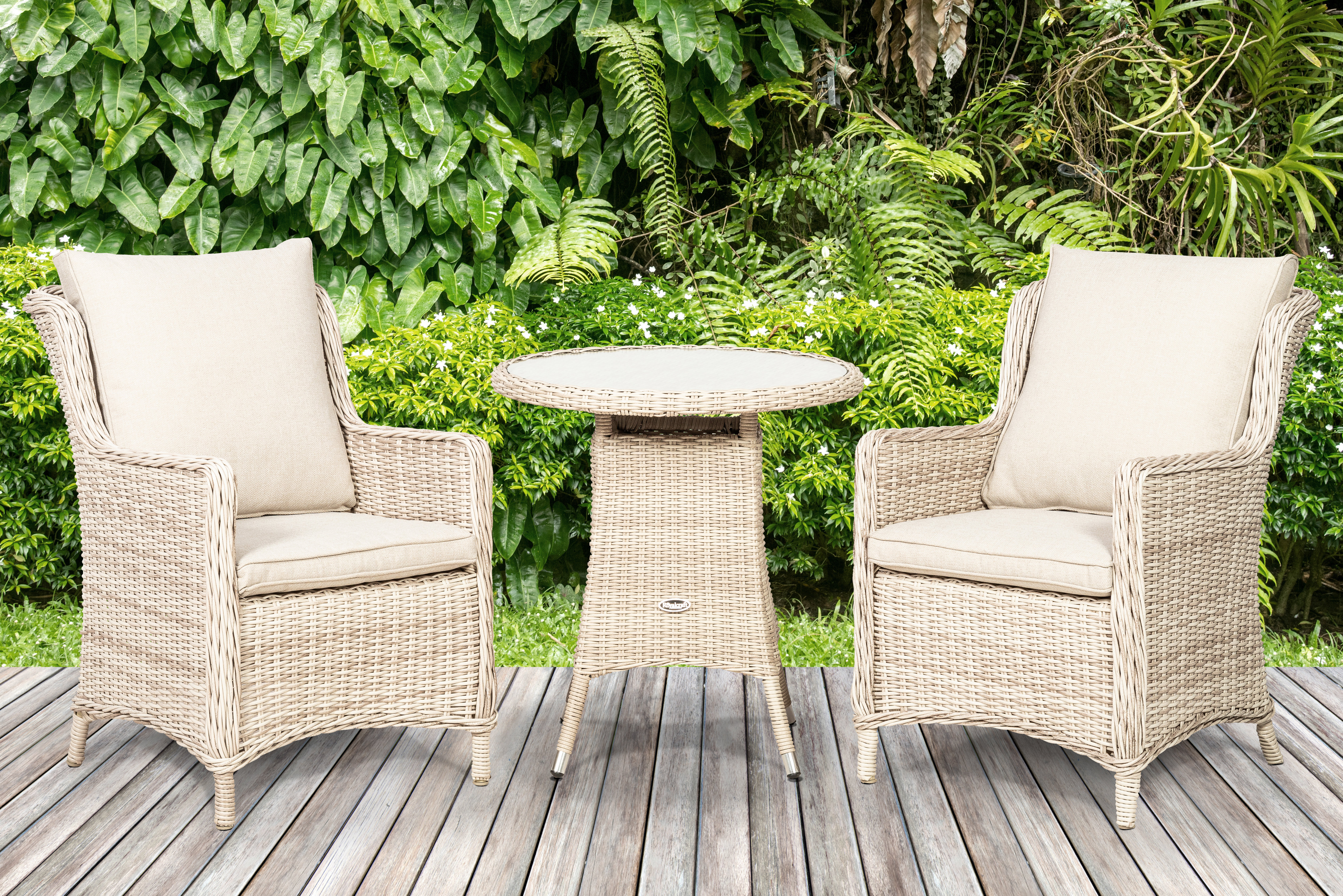 Zipcode Design Alta Vista 2 Seater Bistro Set With Cushions