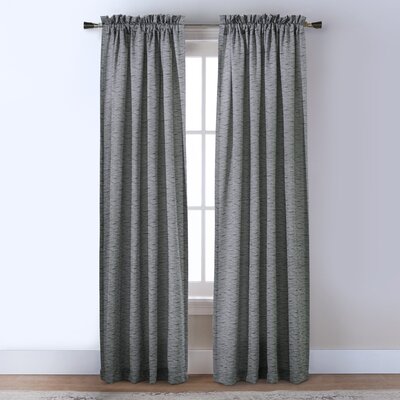 Black Striped Curtains & Drapes You'll Love in 2020 | Wayfair