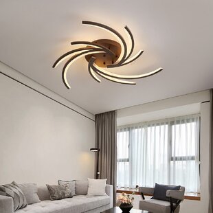 Luxus LED Decken Lampe Wohn Zimmer Ring Strahler Leuchte schwarz-matt DIMMBAR 