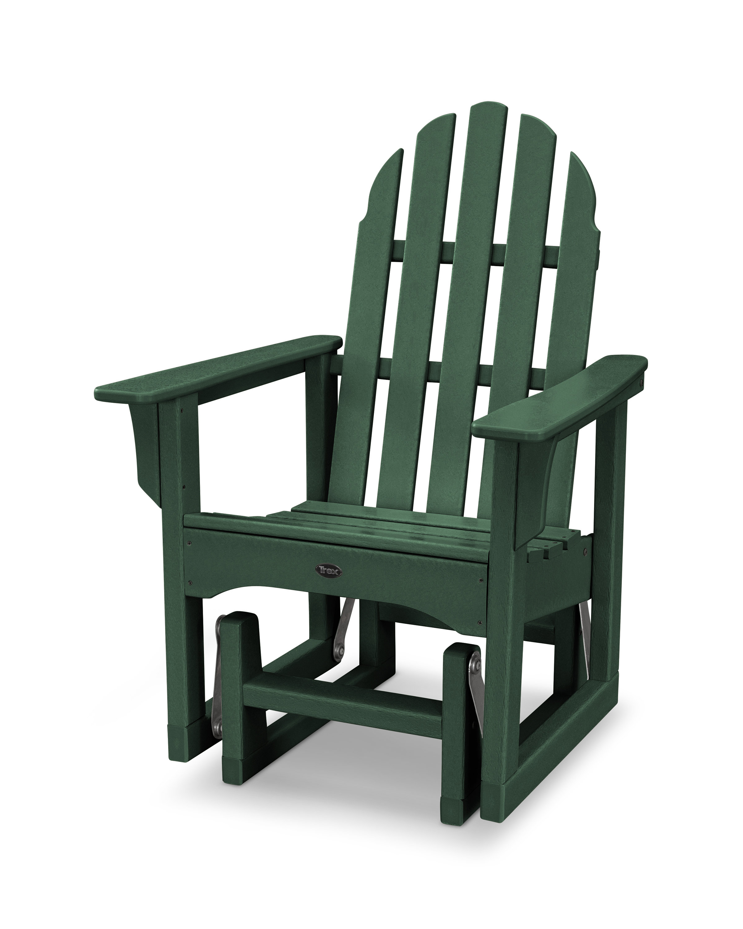 trex outdoor furniture cape cod adirondack chair on Trex Cape Cod Adirondack Glider Chair Wayfair