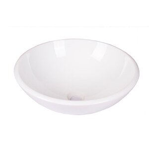 Phoenix Ceramic Circular Vessel Bathroom Sink