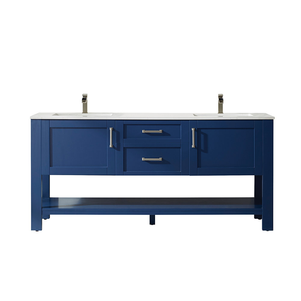 Brayden Studio Kesgrave 72 Double Bathroom Vanity Set Reviews Wayfair
