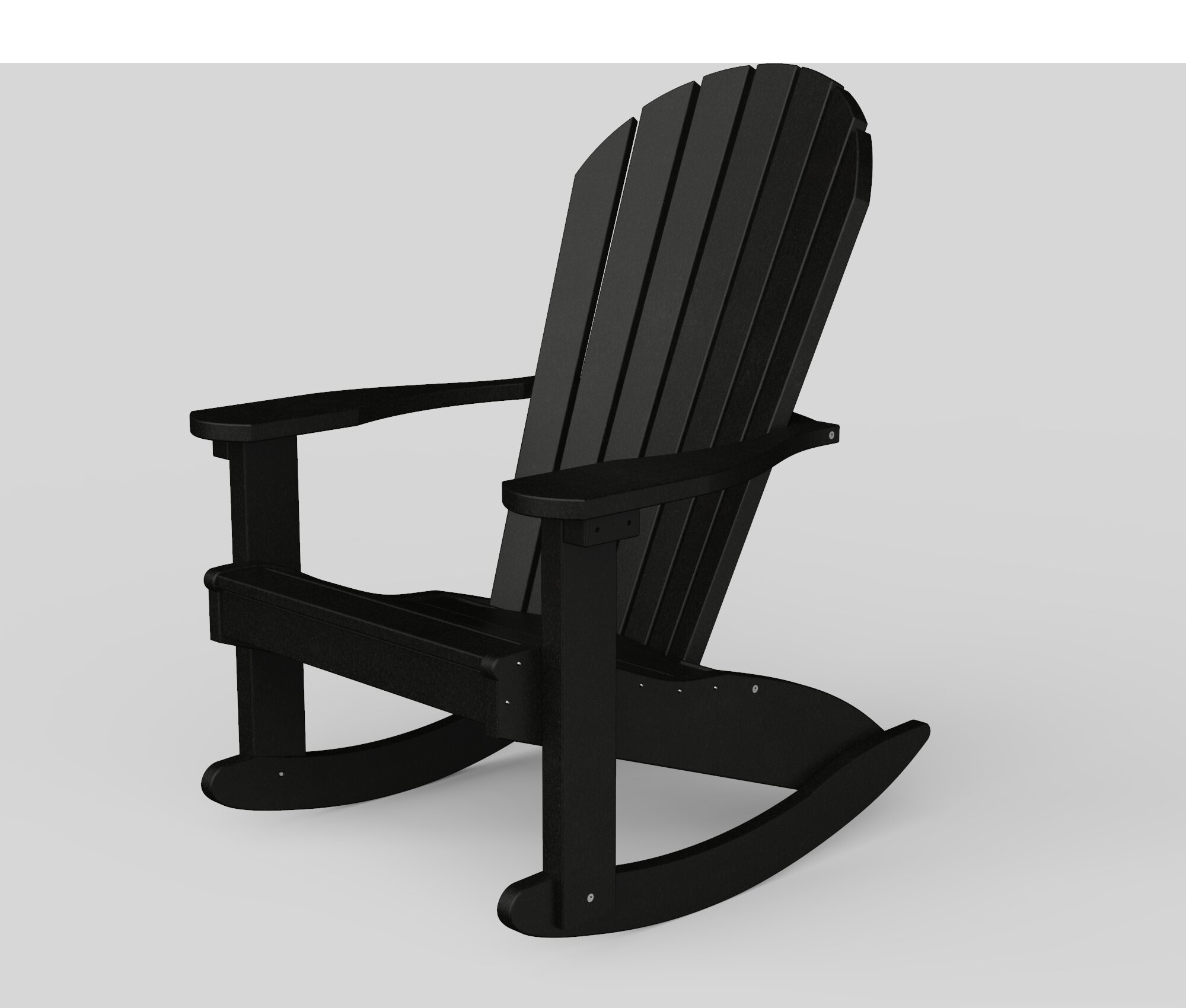 plastic rocking adirondack chair