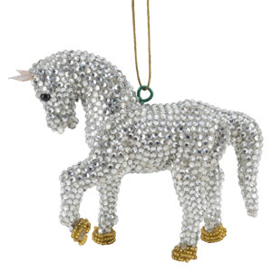 Handmade Horse Christmas Ornament (Set of 2) (Set of 2)