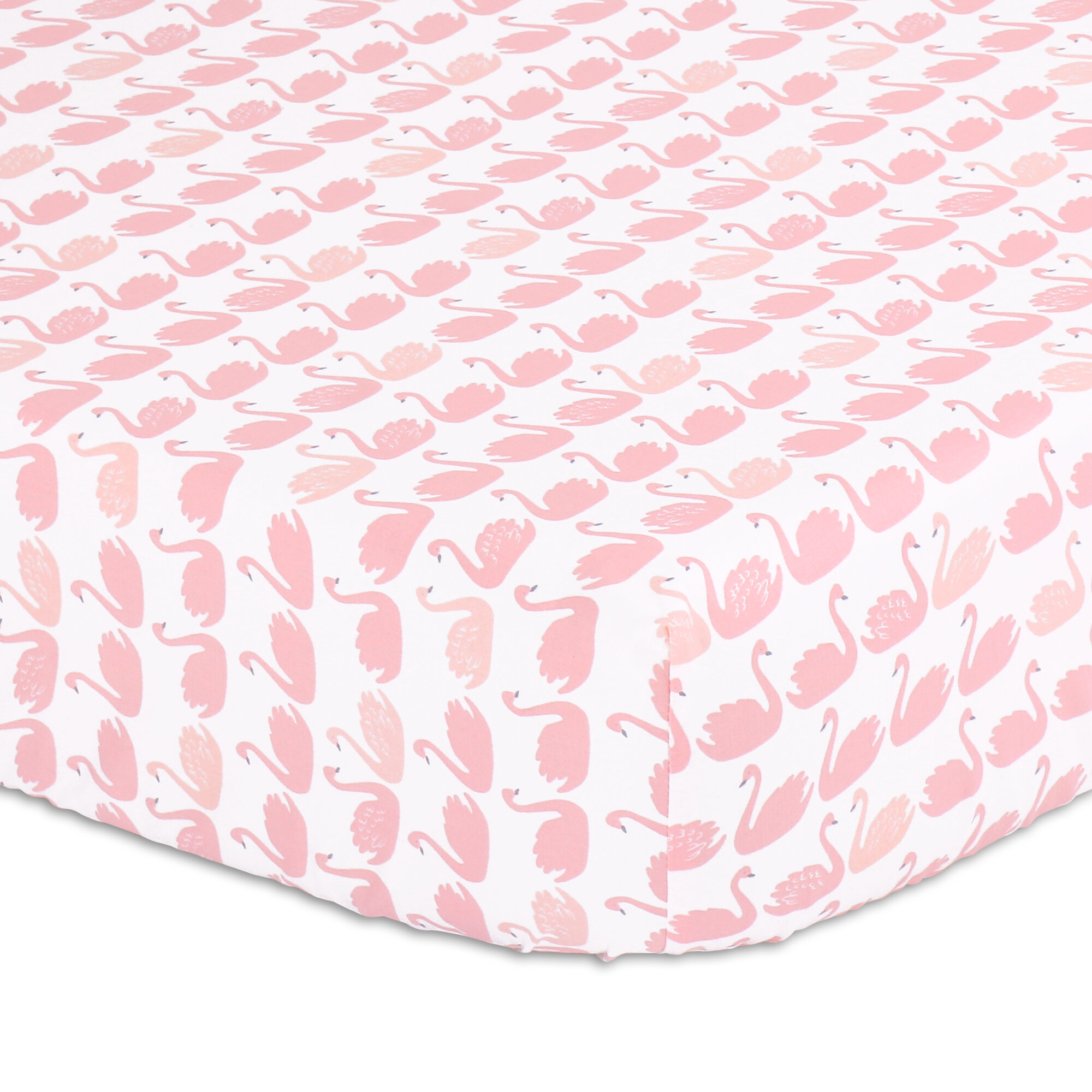 swan crib sheets