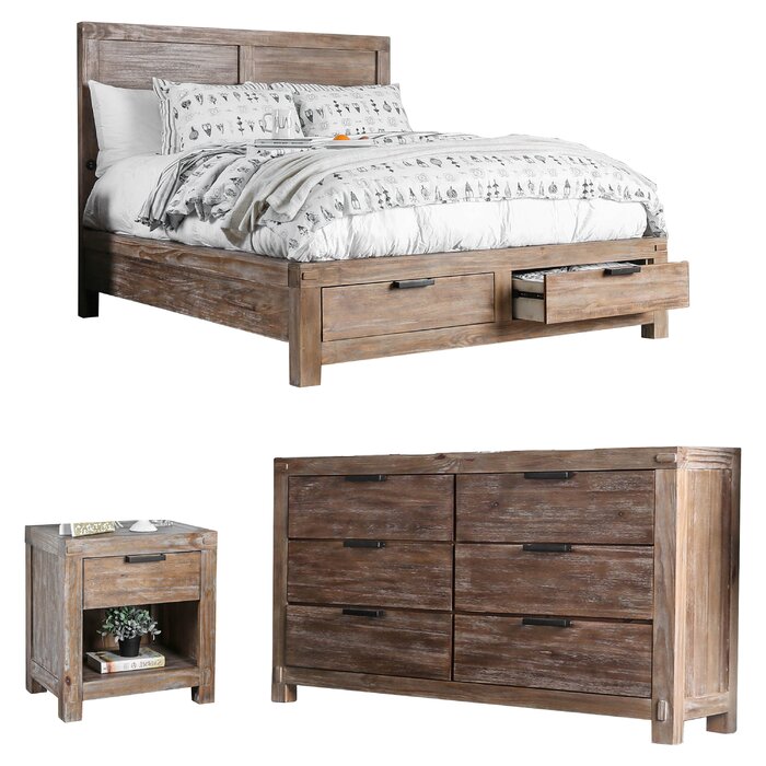 Perez Platform Configurable Bedroom Set