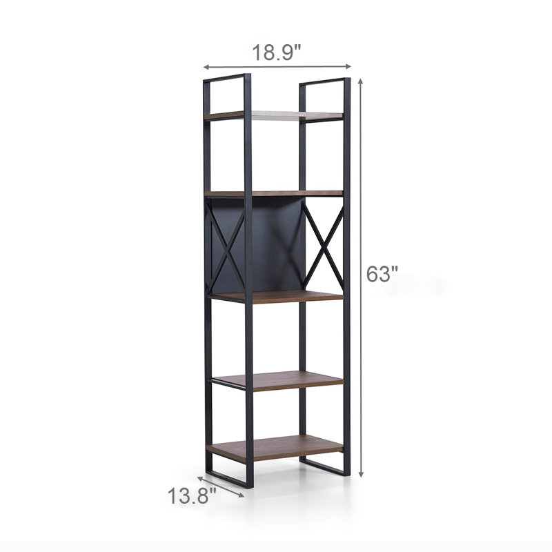Gracie Oaks Converse Etagere Bookcase Wayfair Ca