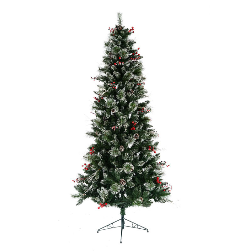 Andover Mills Snow Tipped Pine 7 Artificial Christmas Tree Reviews Wayfair