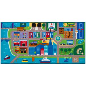 Cityscape Area Rug