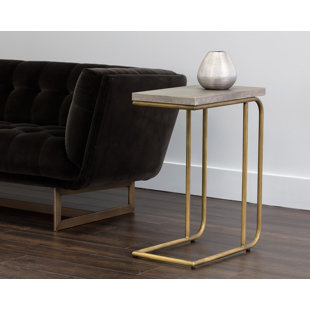 C Shaped Side Table Wayfair Solterra C Shaped End Table