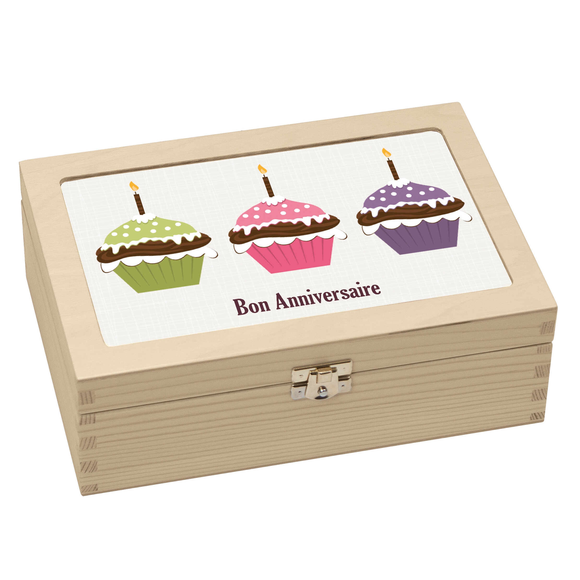 17 Stories Bon Anniversaire Muffins Organiser Box Wayfair Co Uk