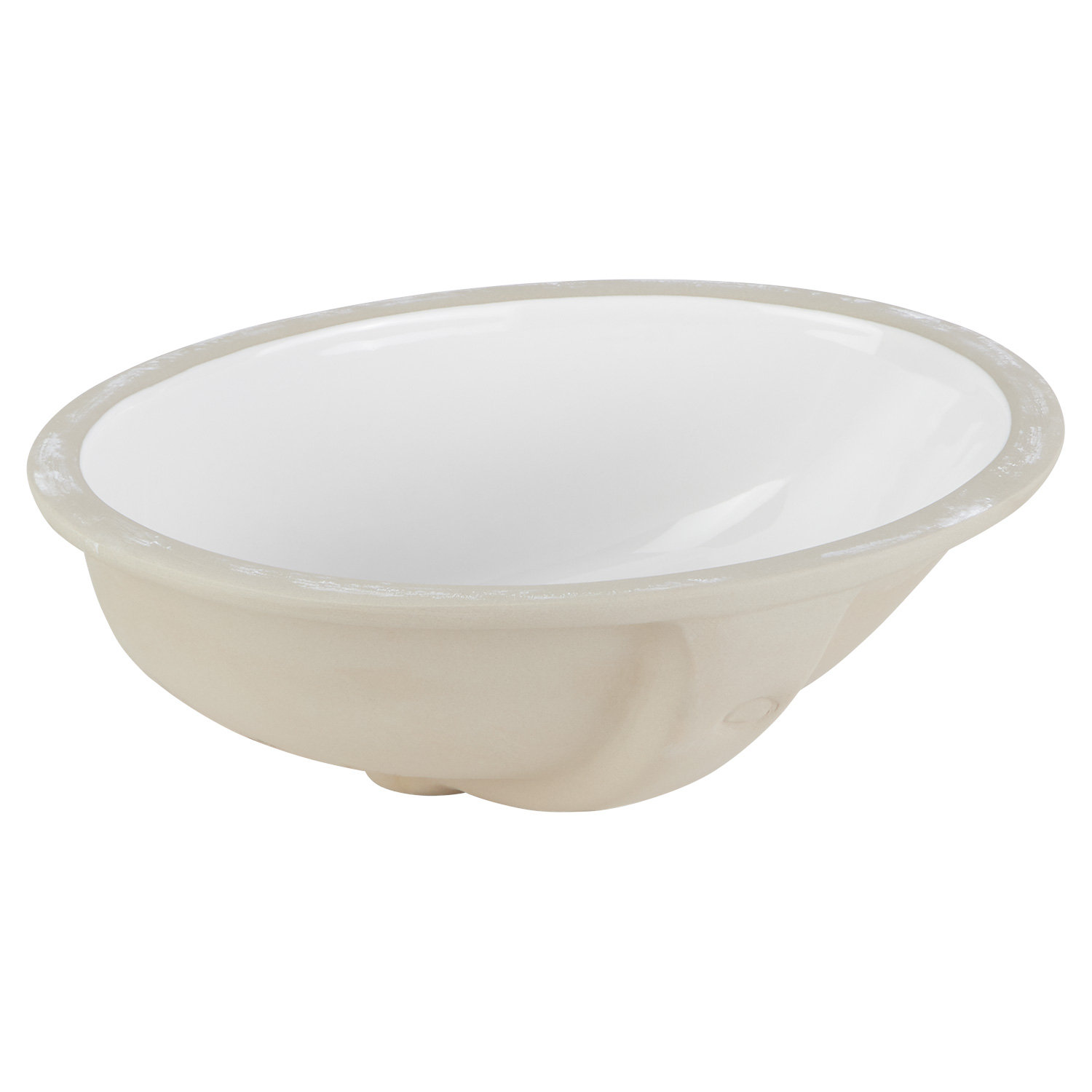 Signature Hardware 15 Mangroveoval Porcelain Undermount Bathroom Sink Wayfair