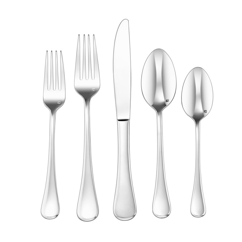 Cuisinart Elite Milan 20 Piece Stainless Steel Flatware Set Service For 4 Reviews Wayfair Shop for black flatware at cb2. cuisinart elite milan 20 piece stainless steel flatware set service for 4