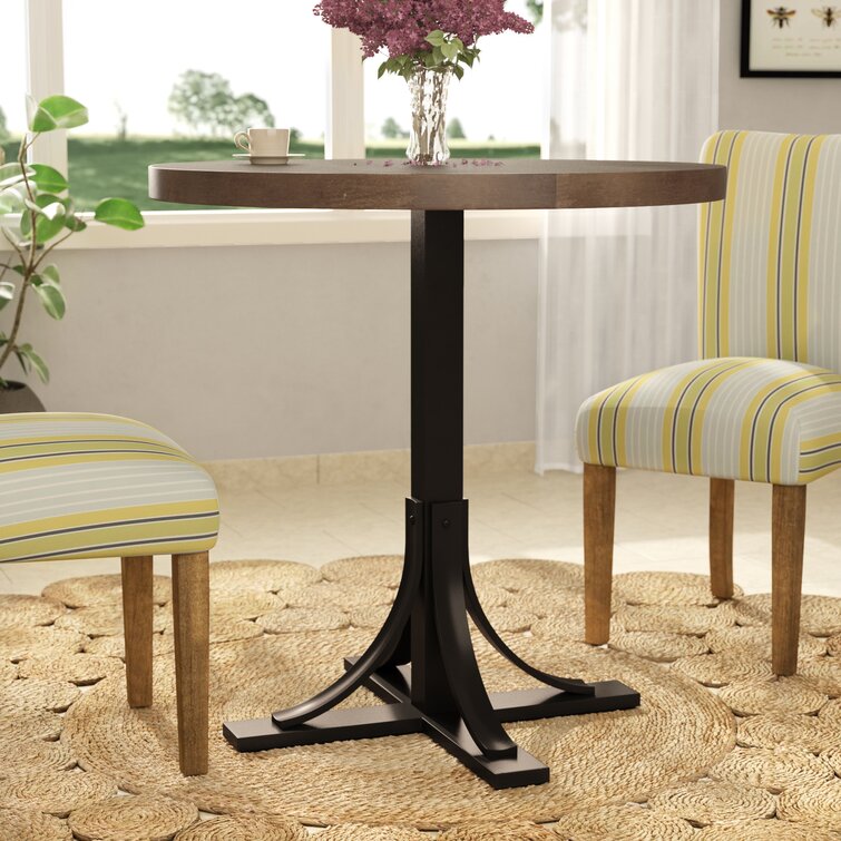 Loon Peak® Cathie Counter Height 36'' Pedestal Dining Table & Reviews ...