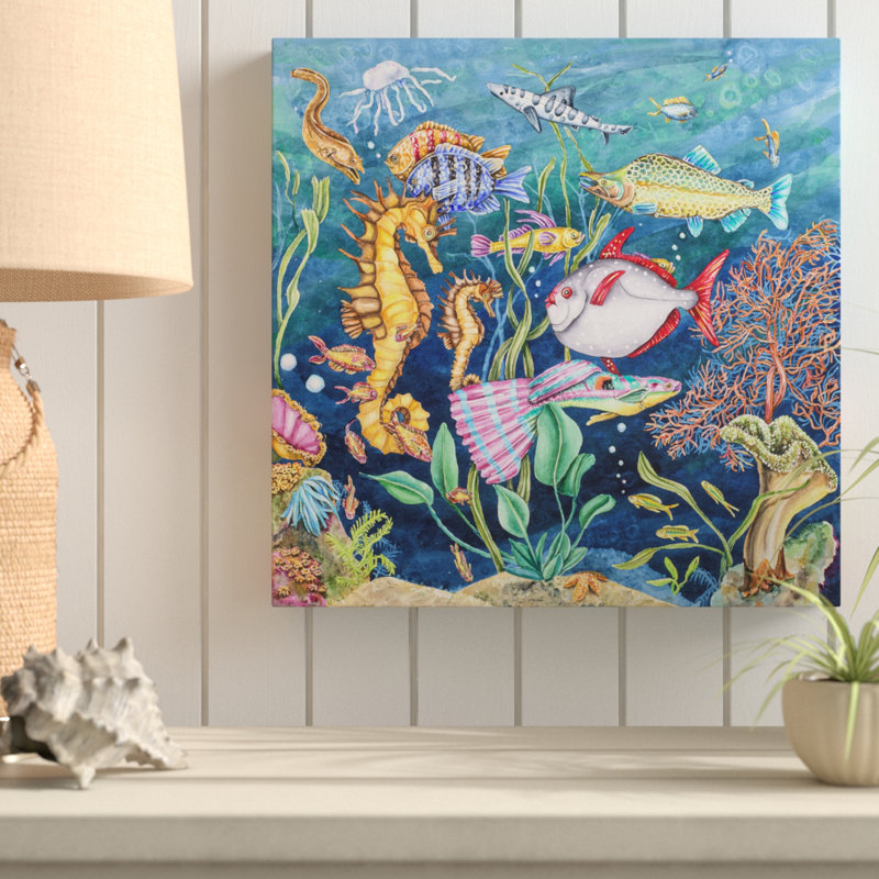 Highland Dunes Undersea Adventure Acrylic Painting Print On