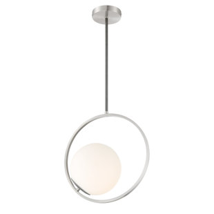Go to store & view more images Espino 1-Light Globe Pendant by Orren Ellis