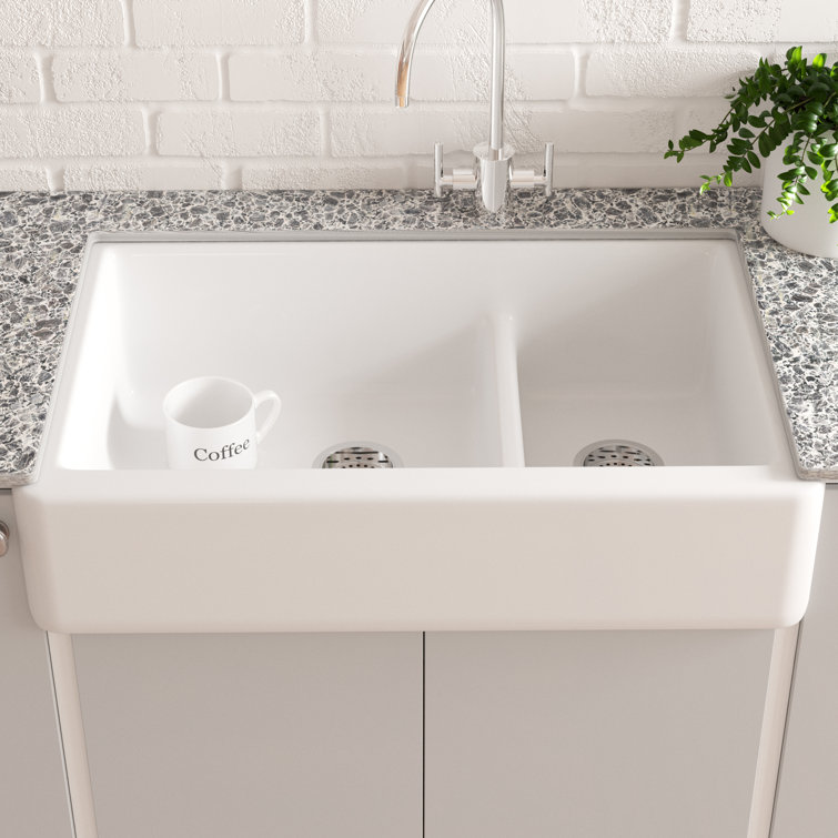 K 6427 0 7 Fd Kohler Whitehaven Smart Divide 36 L X 22 W Farmhouse Double Bowl Kitchen Sink With Tall Apron Reviews Wayfair K 6427 0 7 Fd Kohler Whitehaven Smart Divide 36 L X 22 W Farmhouse Double Bowl Kitchen Sink With Tall Apron Reviews Wayfair