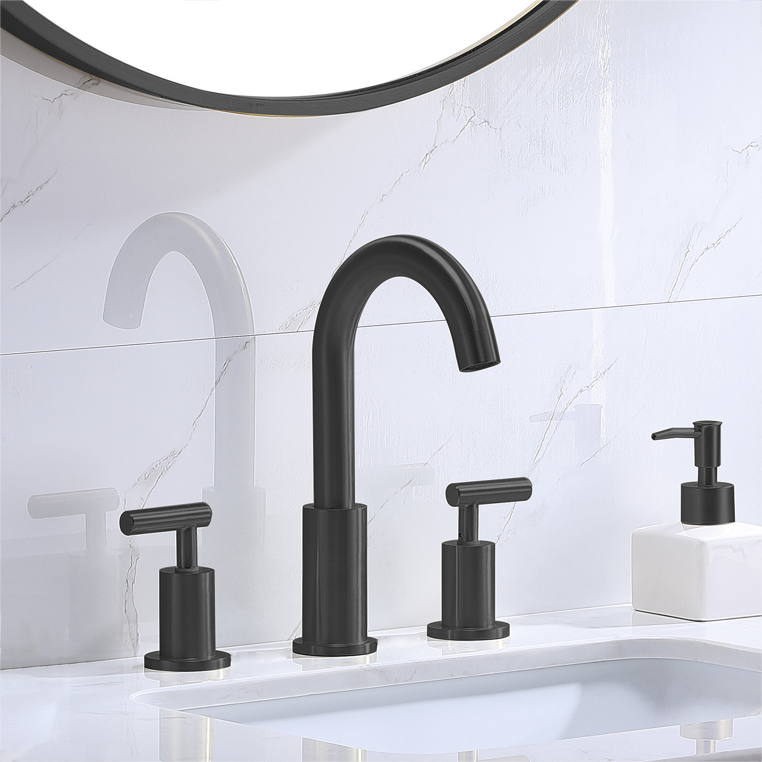 Vccucine Widespread Bathroom Faucet Wayfair
