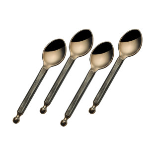 Small Coffee Spoons Wayfair Forged Coffee Spoon Set Of 4