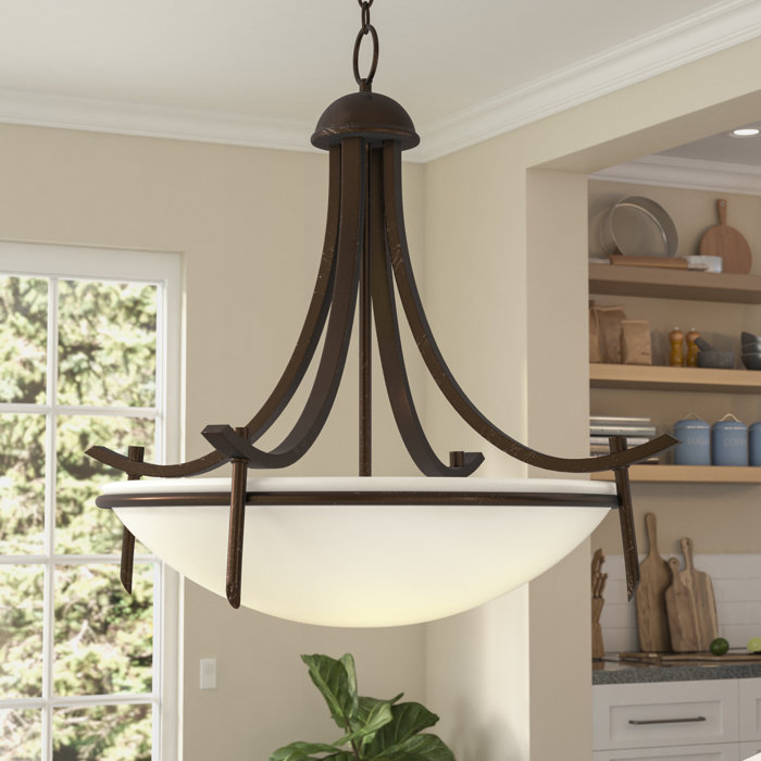 Newent 3 Light Single Bowl Pendant Newent 3 Light Single Bowl Pendant