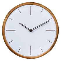 Bathroom Wall Clocks Mouse New Year 9.5 Inch Decorative Wall Clock Non-Ticking Silent Kitchen Clock