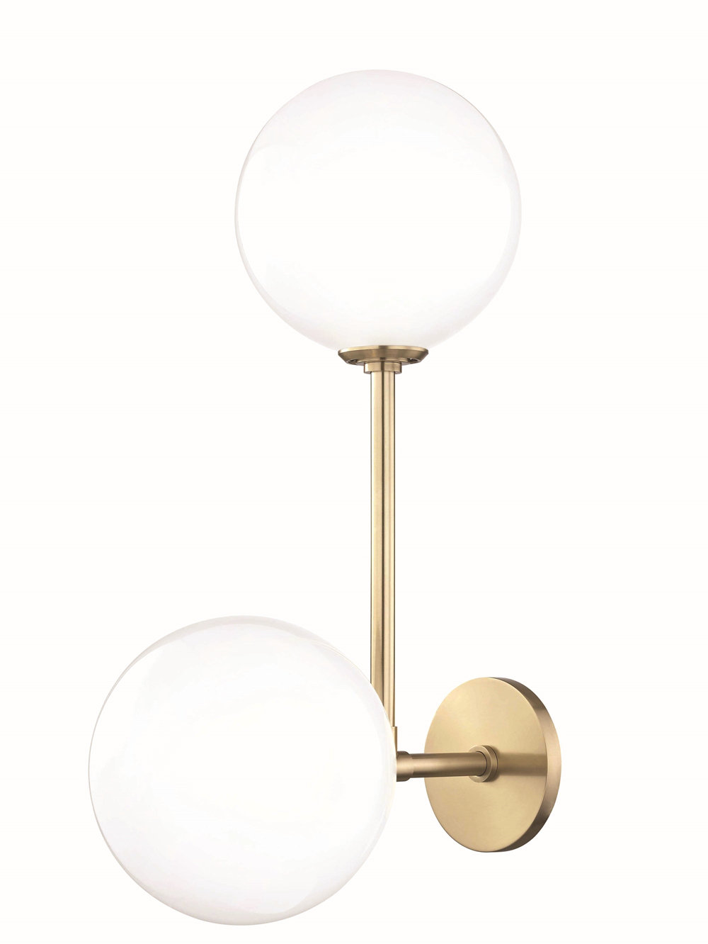 Alexandria 2 Light Led Dimmable Armed Sconce Reviews Allmodern