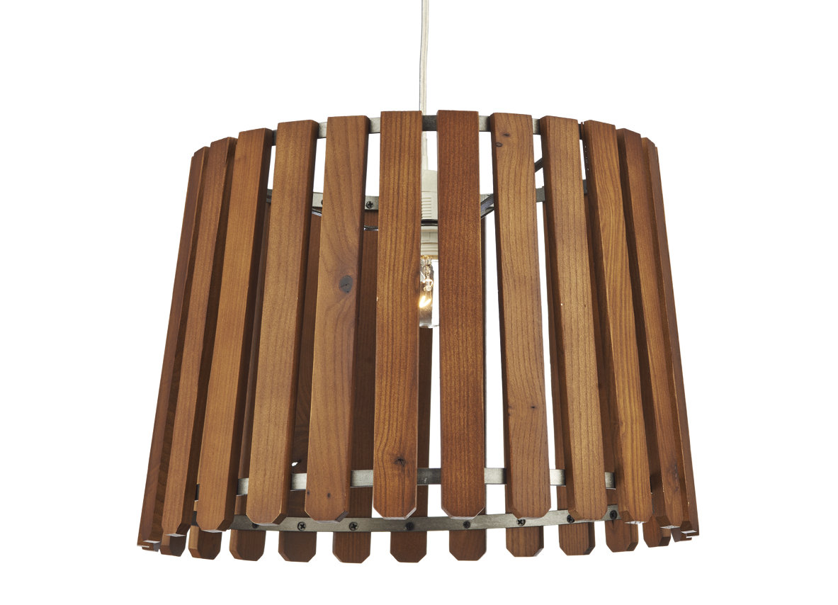 Dar Lighting 36 cm Lampenschirm Fence aus Holz | Wayfair.de Dar Lighting 36 cm Lampenschirm Fence aus Holz | Wayfair.de