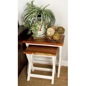 Wood 3 Piece Nesting Tables by Cole & ..