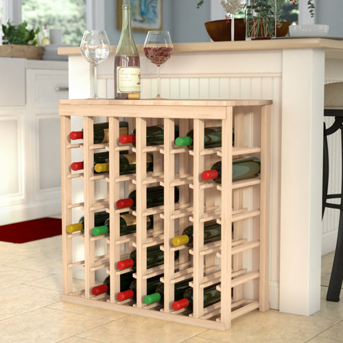 Red Barrel Studio Karnes 144 Bottle Floor Wine Bottle Rack Wayfair