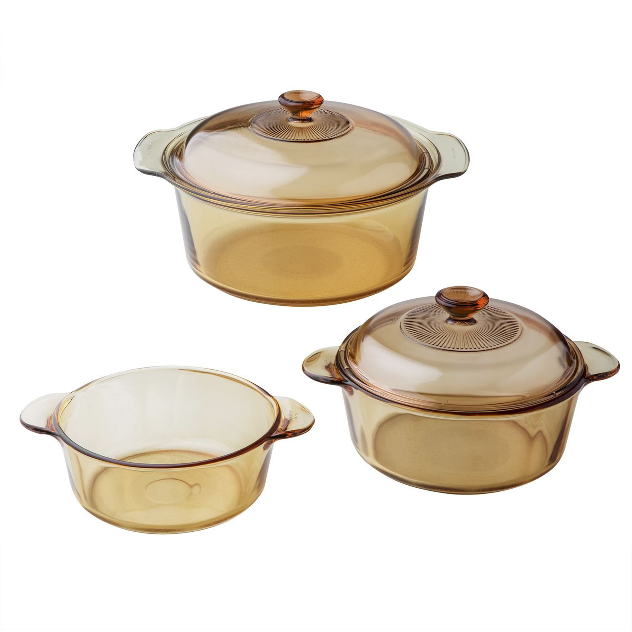 Visions 5 Pc Dutch Oven Cookware Set With 3.5 L Stewpot Set | Wayfair