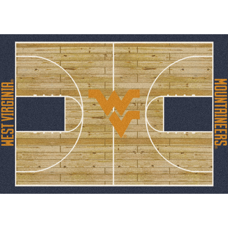 My Team By Milliken Ncaa College Home Court West Virginia Novelty