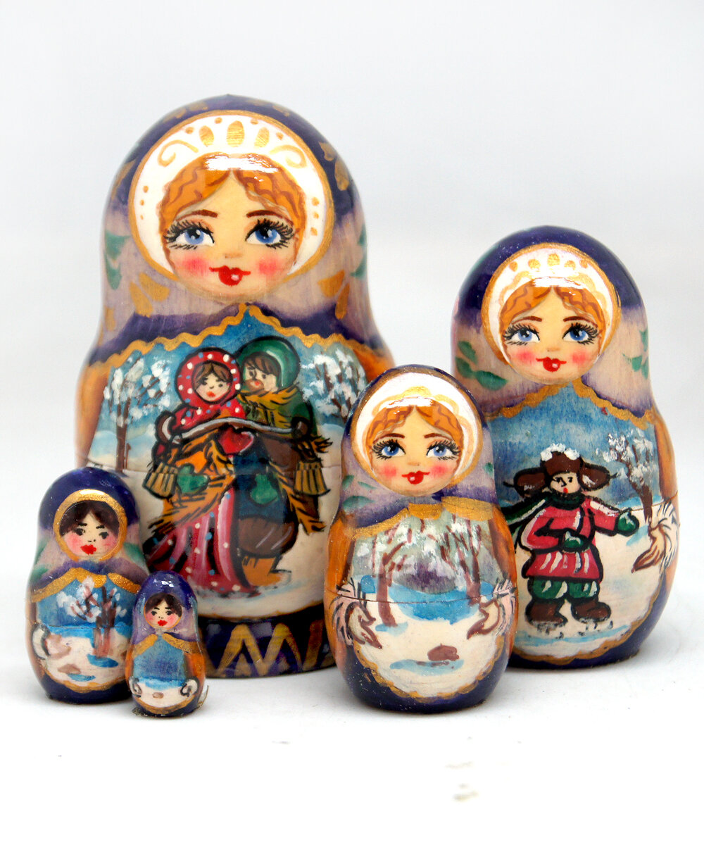30 piece russian nesting dolls for sale