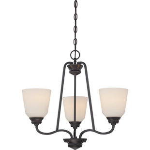 Go to store & view more images Hardiman 3-Light Shaded Chandelier by Charlton Home