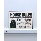House Rules Sign Wayfair