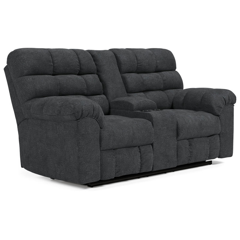 Latitude Run Dornes 79 Wide Pillow Top Arm Reclining Loveseat Wayfair
